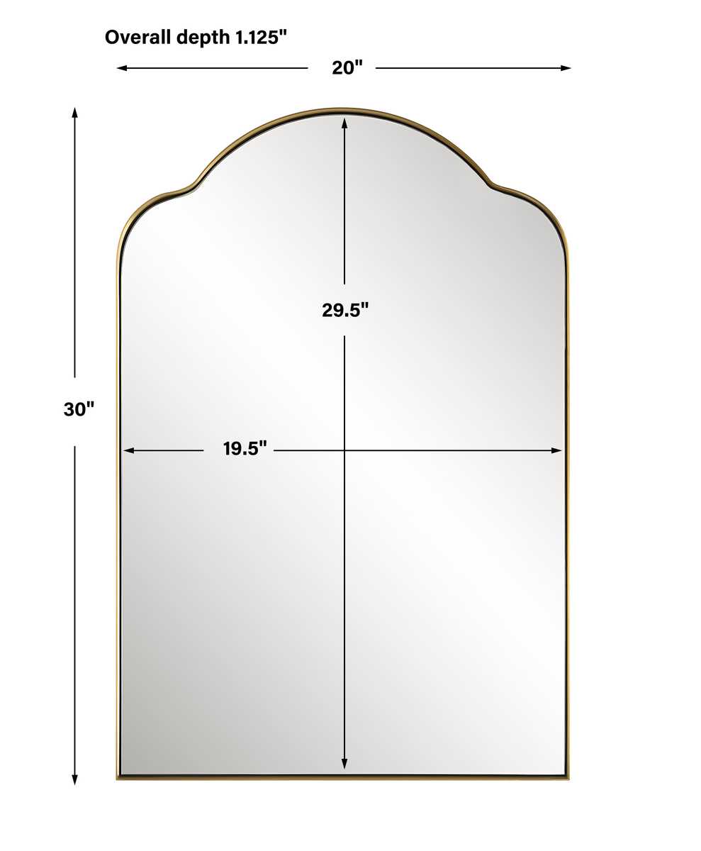 Sidney Arch Mirror - Uttermost