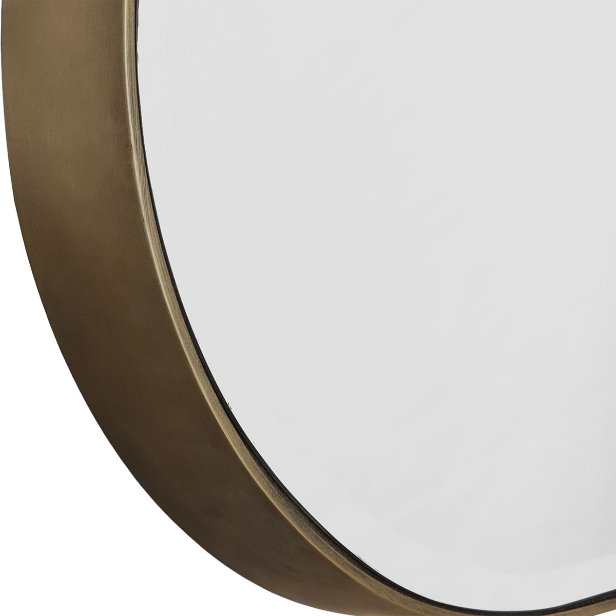 Lago Oval Mirror, Gold view 5
