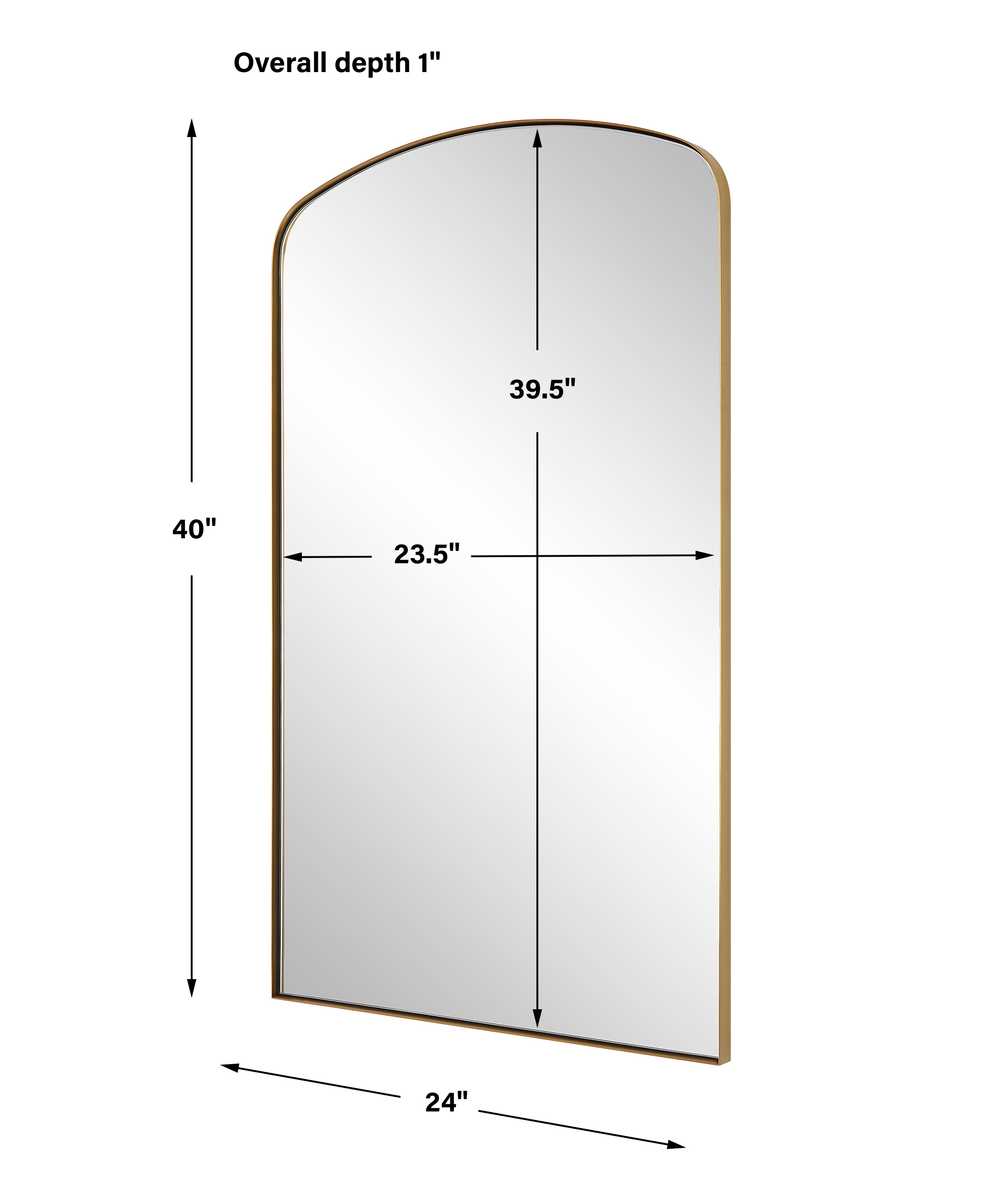 Tordera Arch Mirror, Brass - Uttermost