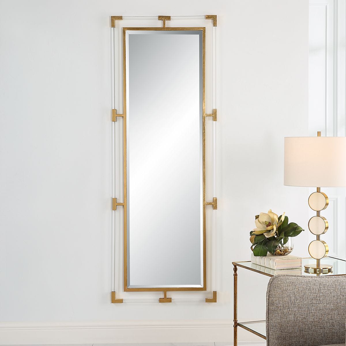 Balkan Tall Mirror, Gold - Revelation