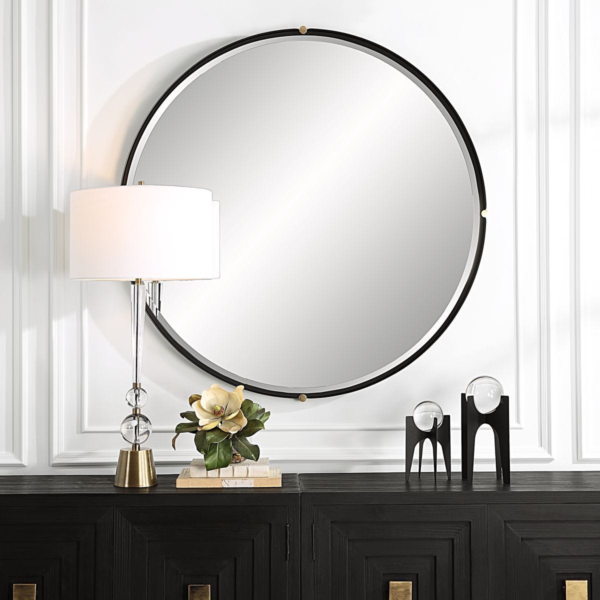 Bonded Round Mirror view 3