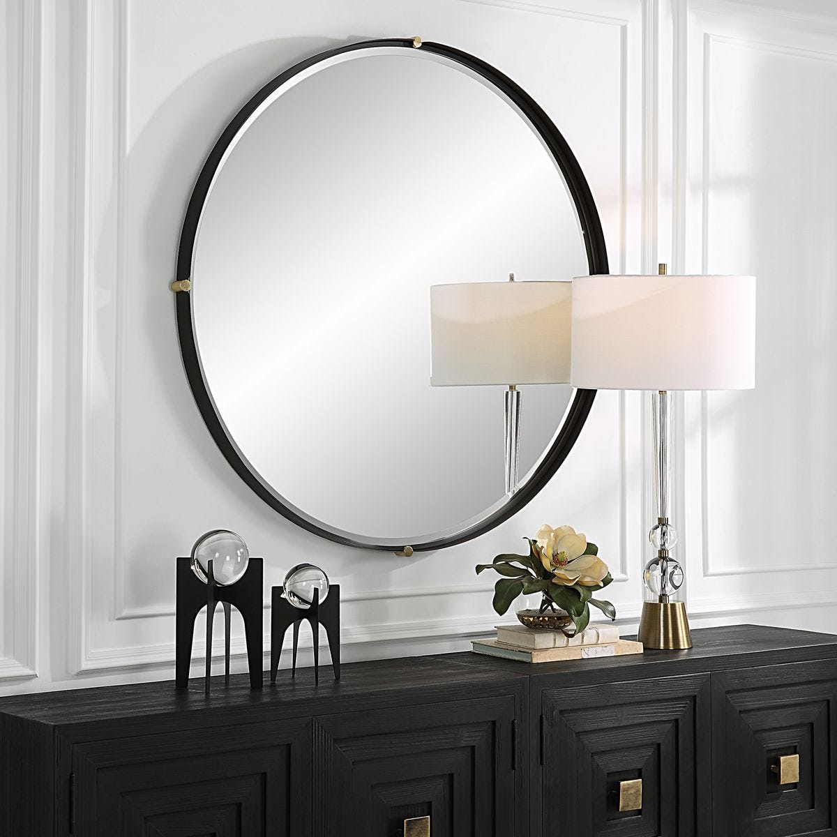 Bonded Round Mirror - Uttermost