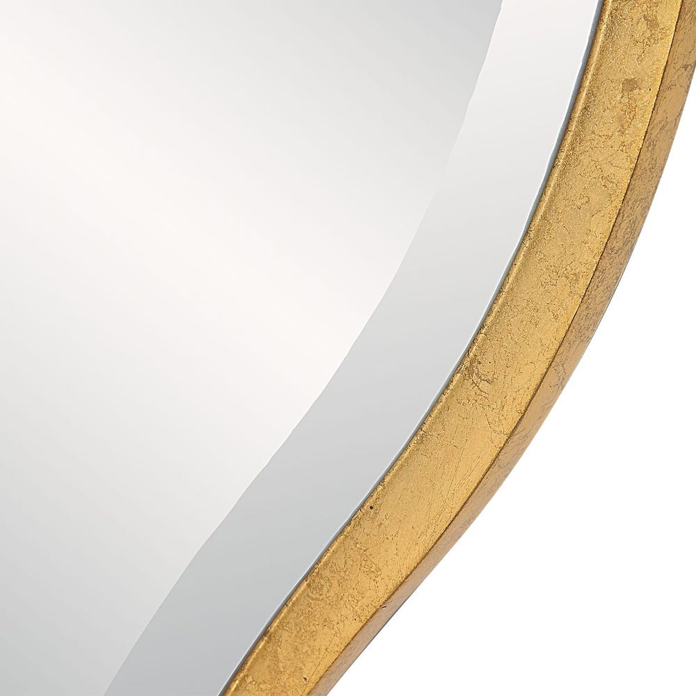 Aneta Large Round Mirror, Gold view 14