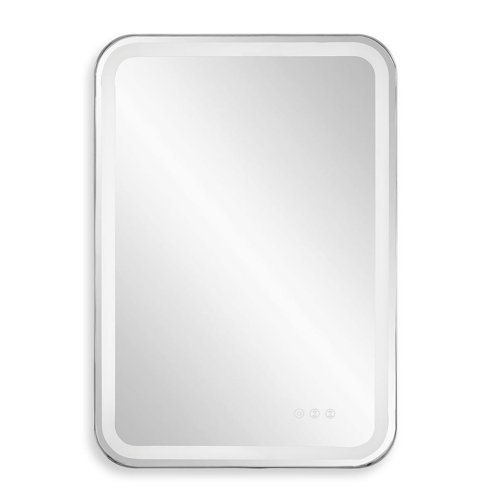 Crofton Lighted Vanity Mirror, Nickel view 14