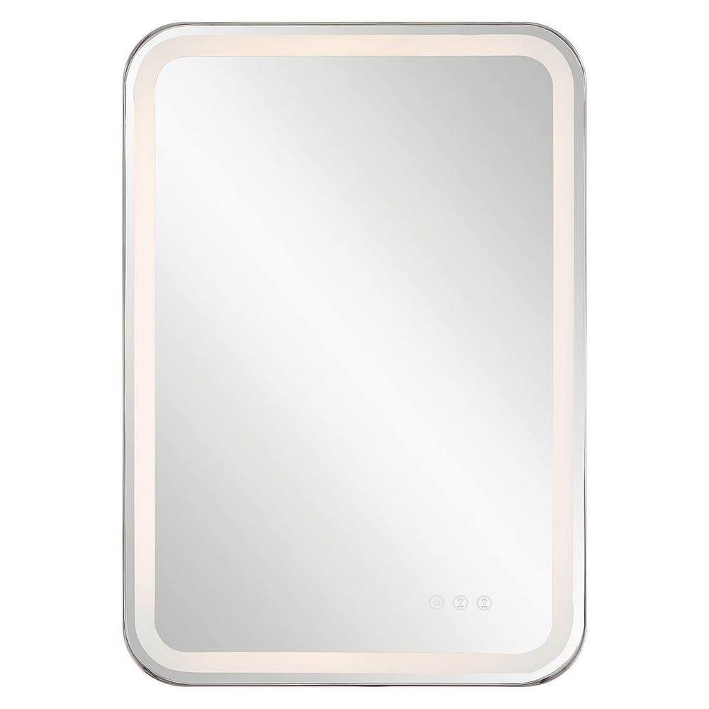 Crofton Lighted Vanity Mirror, Nickel view 16