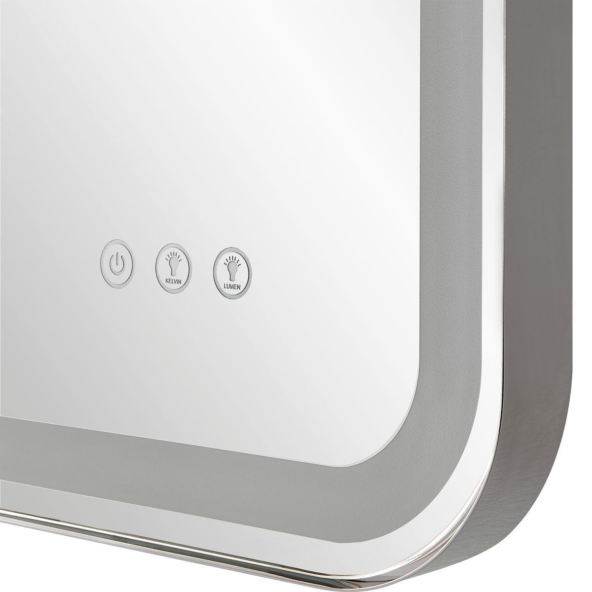 Crofton Lighted Vanity Mirror, Nickel view 10