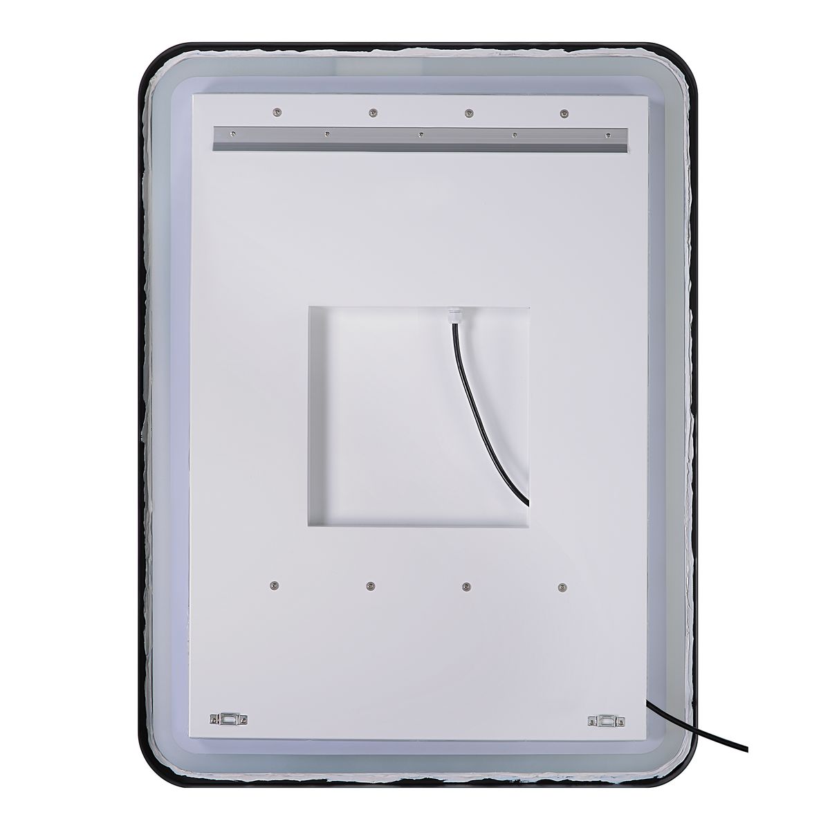 Crofton Lighted Vanity Mirror, Nickel view 11