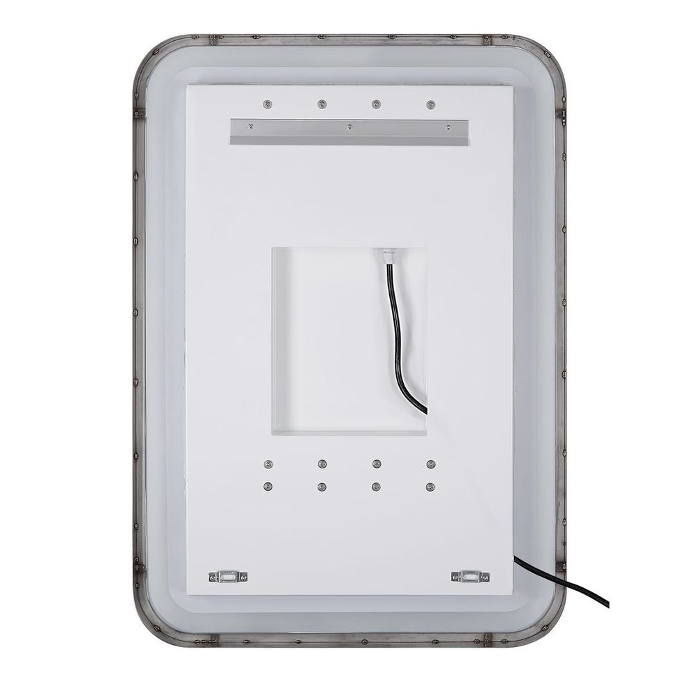 Crofton Lighted Large Mirror, Black view 21