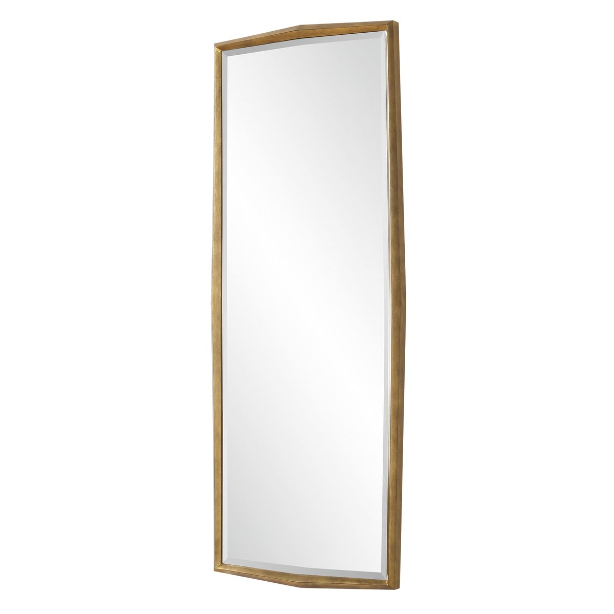 On Point Tall Mirror, Gold - Uttermost