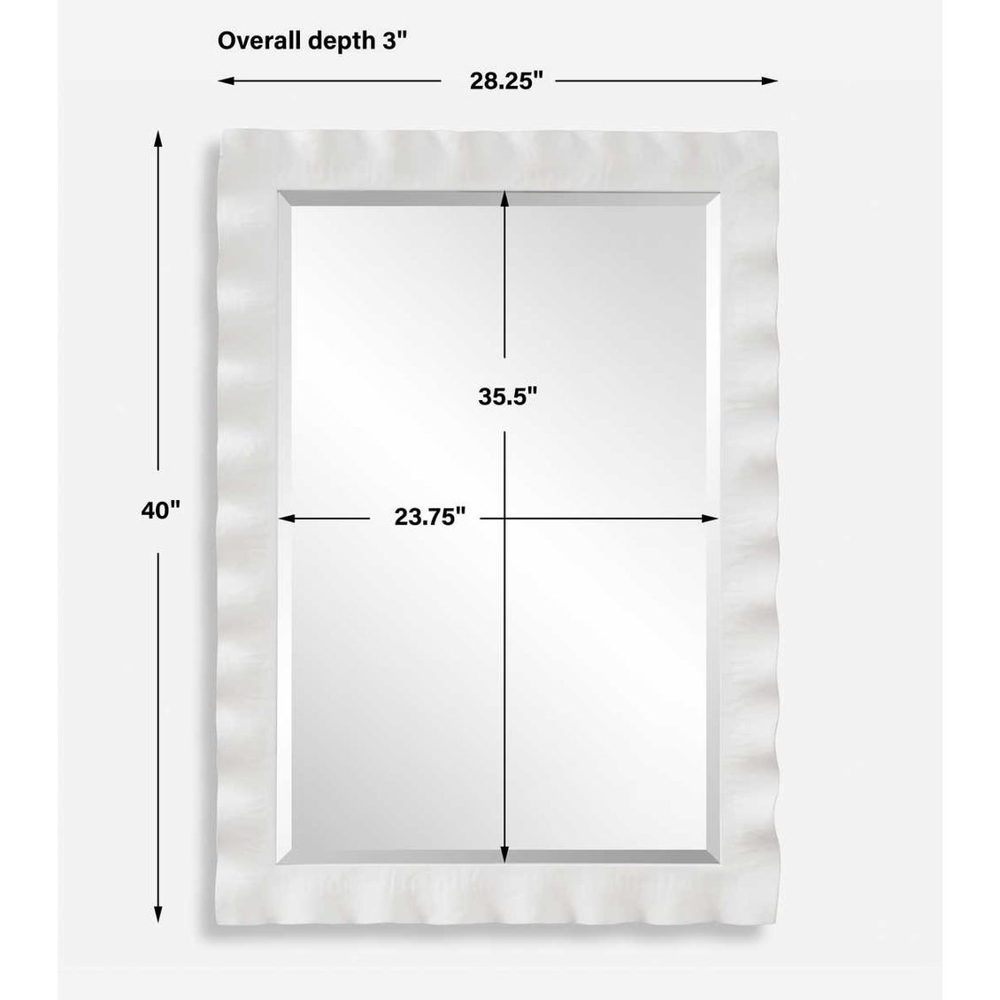 Haya Mirror, White view 14