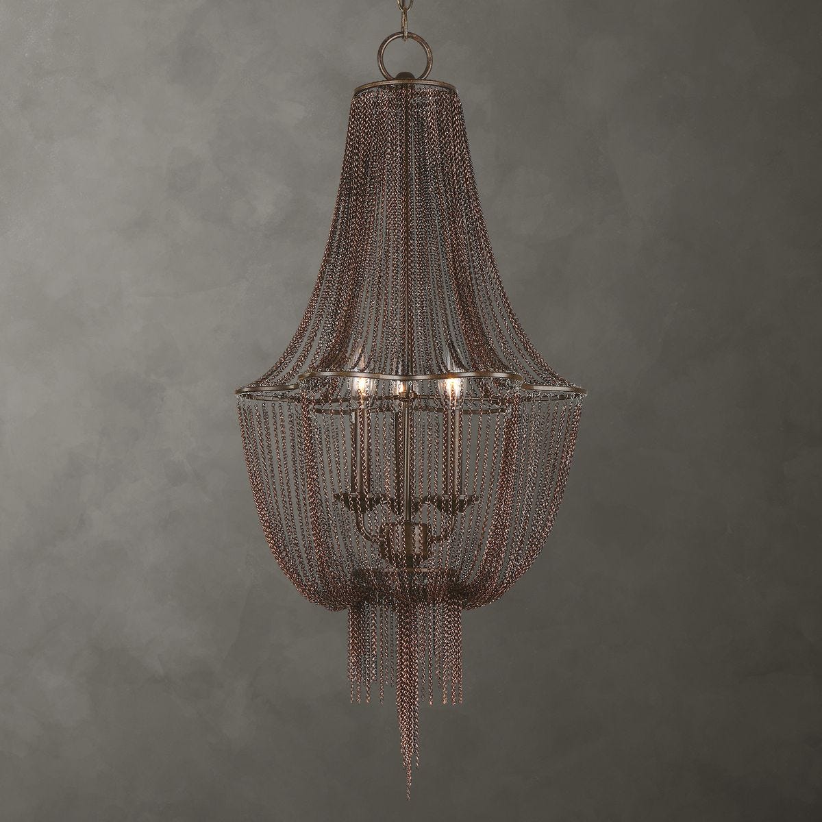 Lezzeno, 3 Lt Chandelier - Uttermost