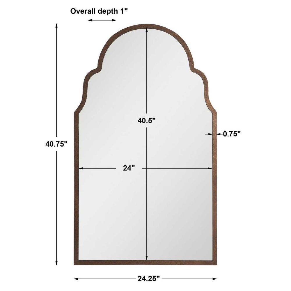Brayden Arch Mirror, Bronze view 16