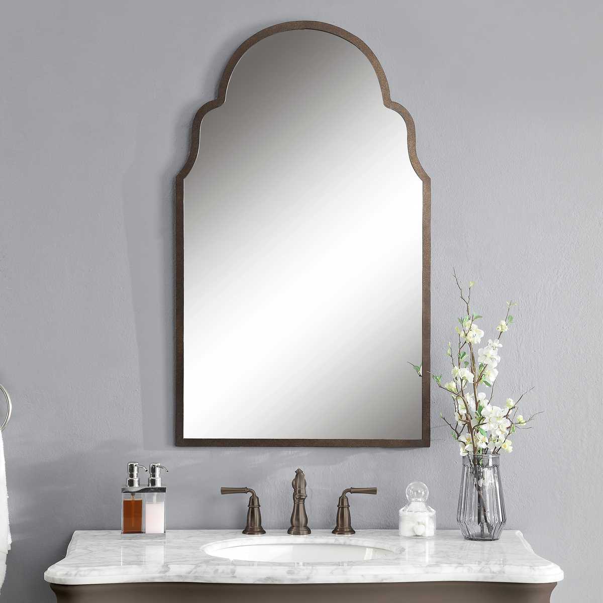 Brayden Arch Mirror, Bronze view 6