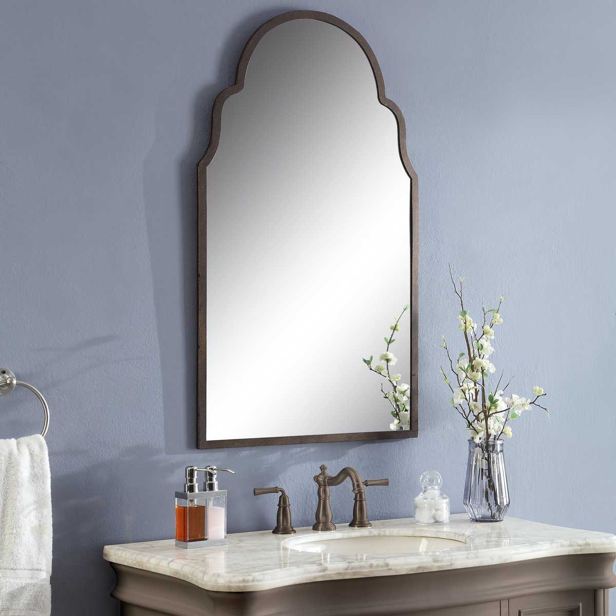 Brayden Arch Mirror, Bronze - Uttermost