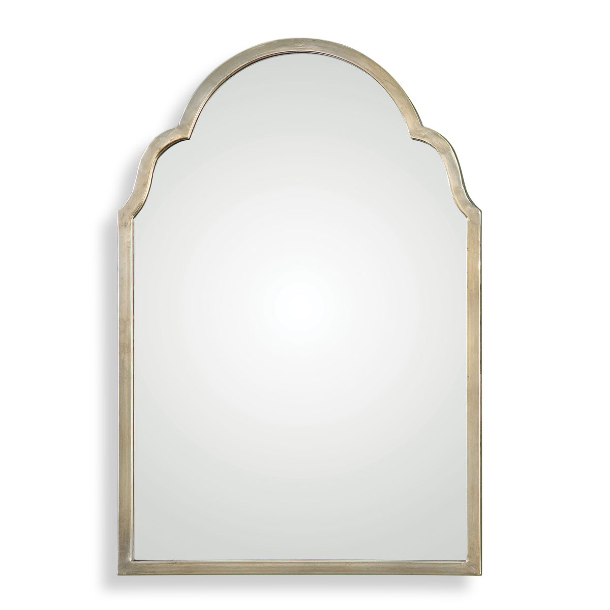 【Made in France】リチャード・アヴェドン　★★大幅に値下げしました Brayden Petite Arch Mirror, Champagne - Uttermost
