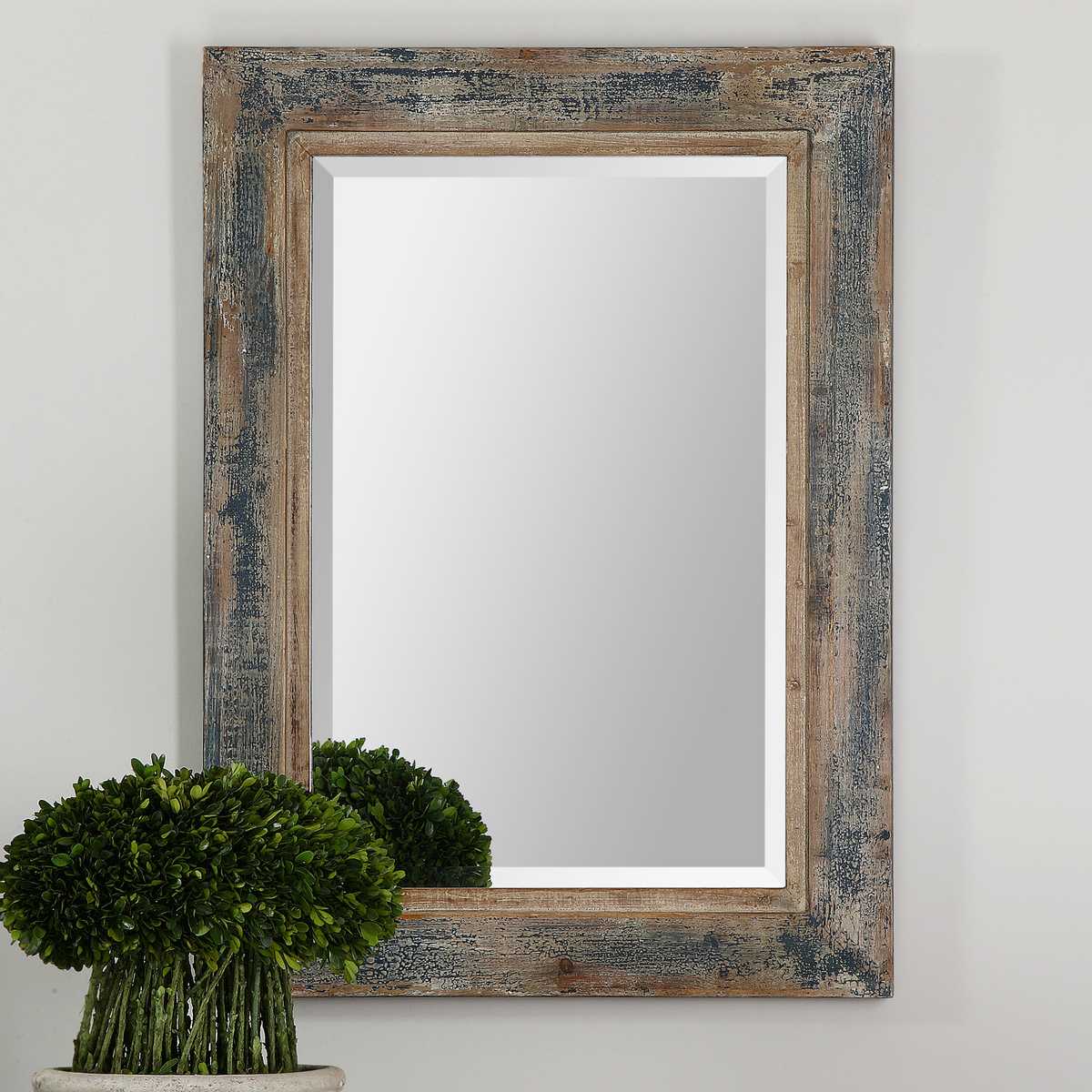 アンジー@プロフ　美品　UTTERMOST社製　大型鏡 Bozeman Mirror - Uttermost
