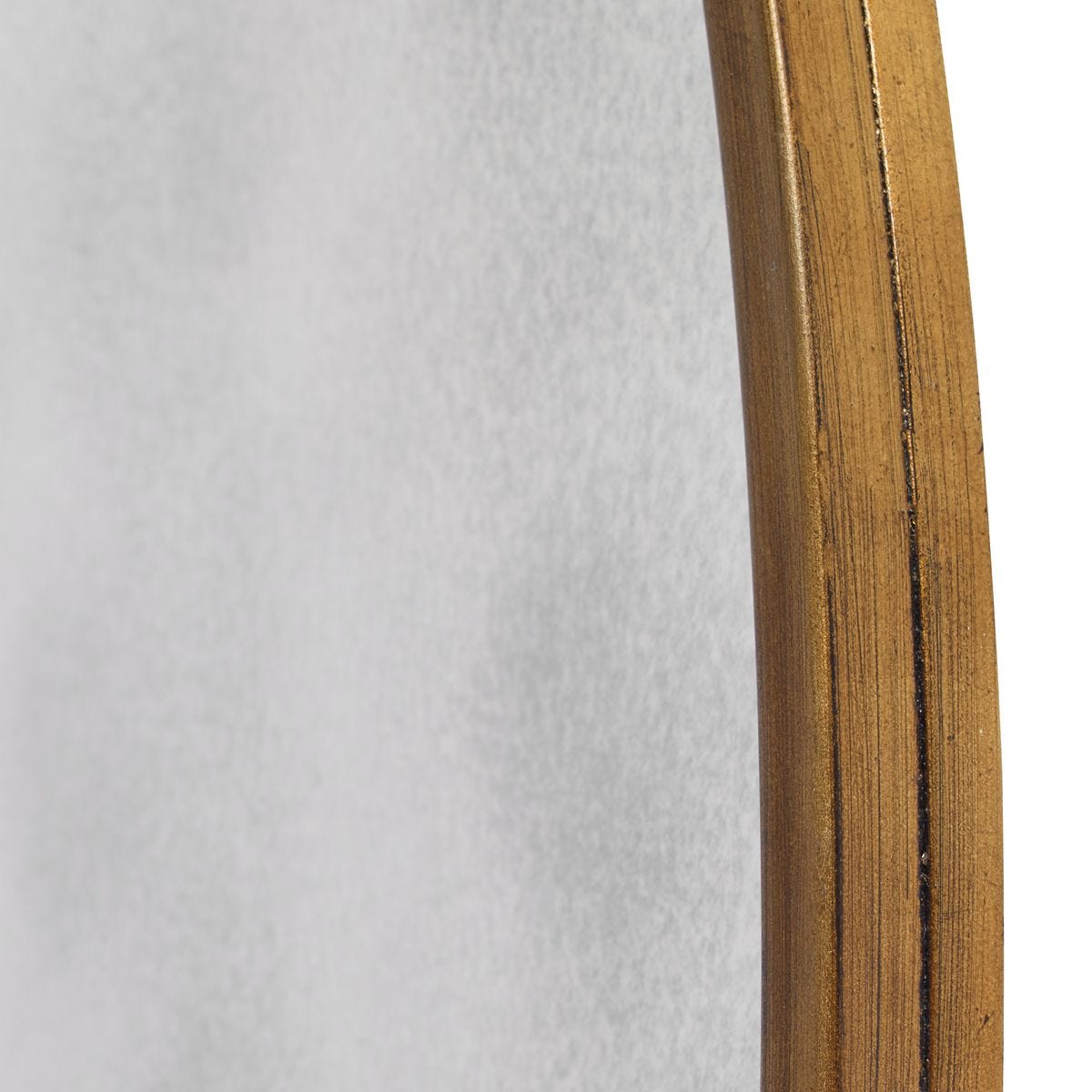 Junius Round Mirror, Gold view 4