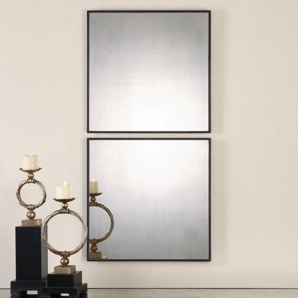 Matty Square Mirrors, S/2 - Uttermost