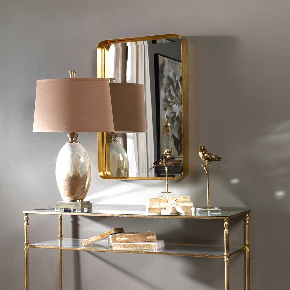 Crofton Vanity Mirror, Gold view 12