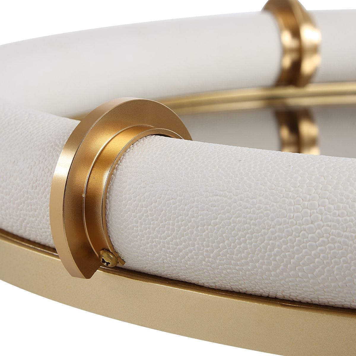 Cyprus Oval Tray, White view 8