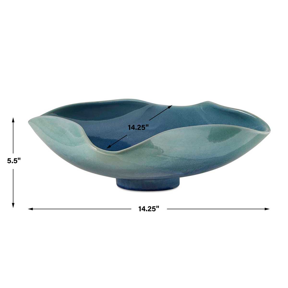 Blue Lagoon Indoor-Outdoor Bowl view 9