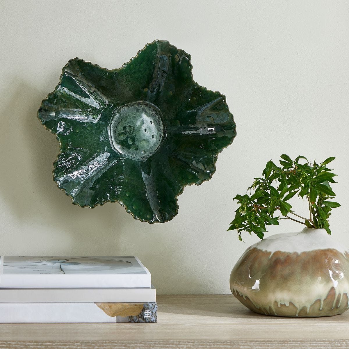 Verdant Bloom Indoor-Outdoor Bowl - Uttermost