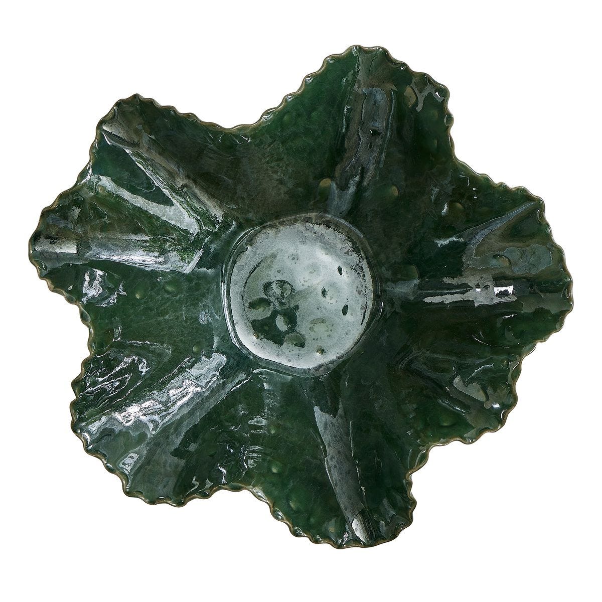 Verdant Bloom Indoor-Outdoor Bowl - Uttermost