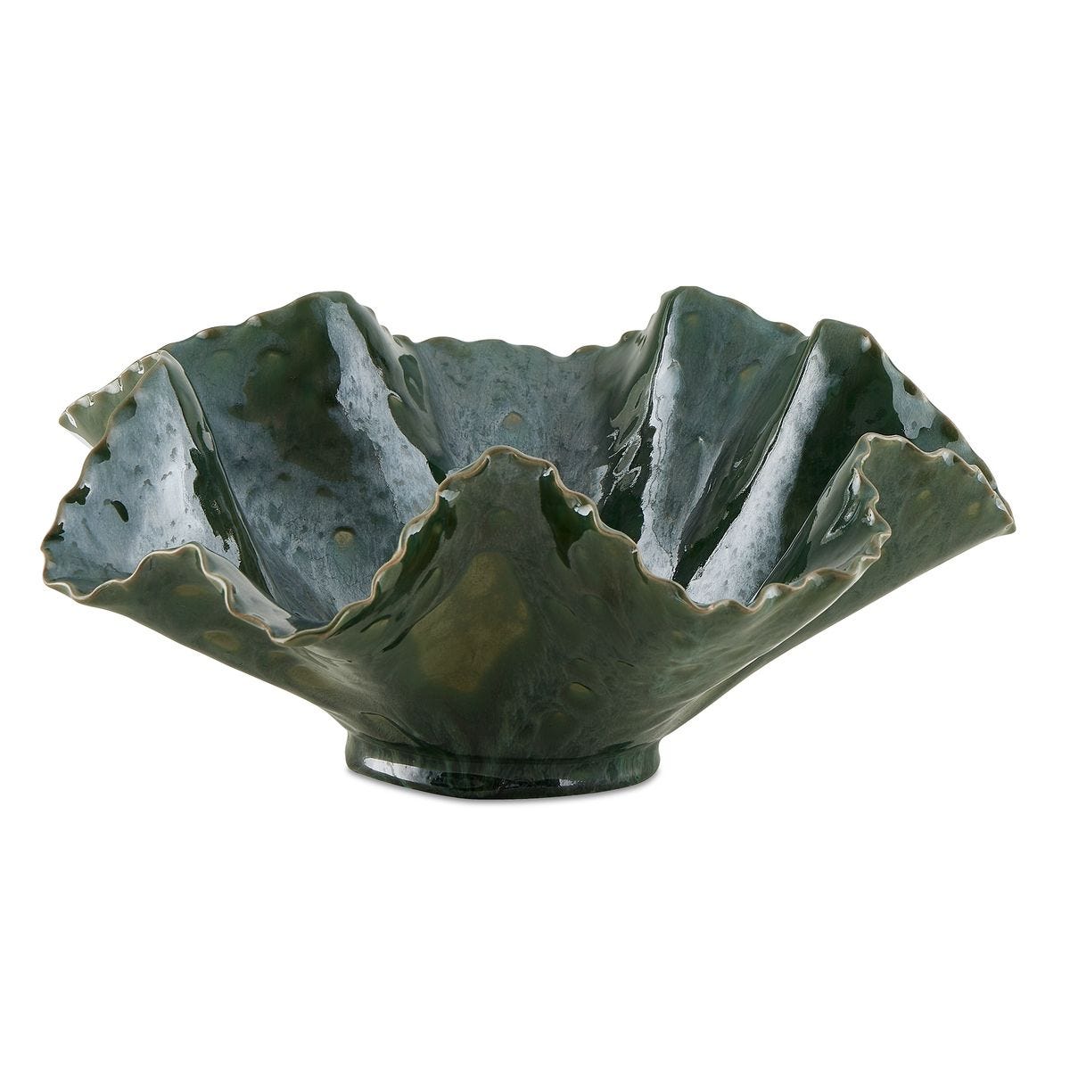 Verdant Bloom Indoor-Outdoor Bowl - Uttermost