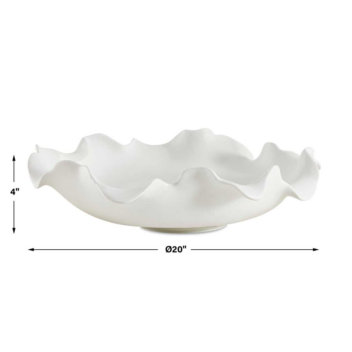 Wave Crest Indoor-Outdoor Bowl - Uttermost