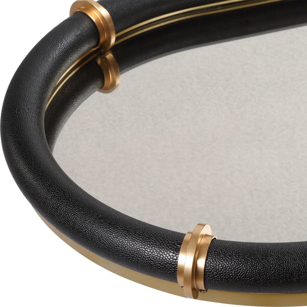 Cyprus Oval Tray, Black view 15