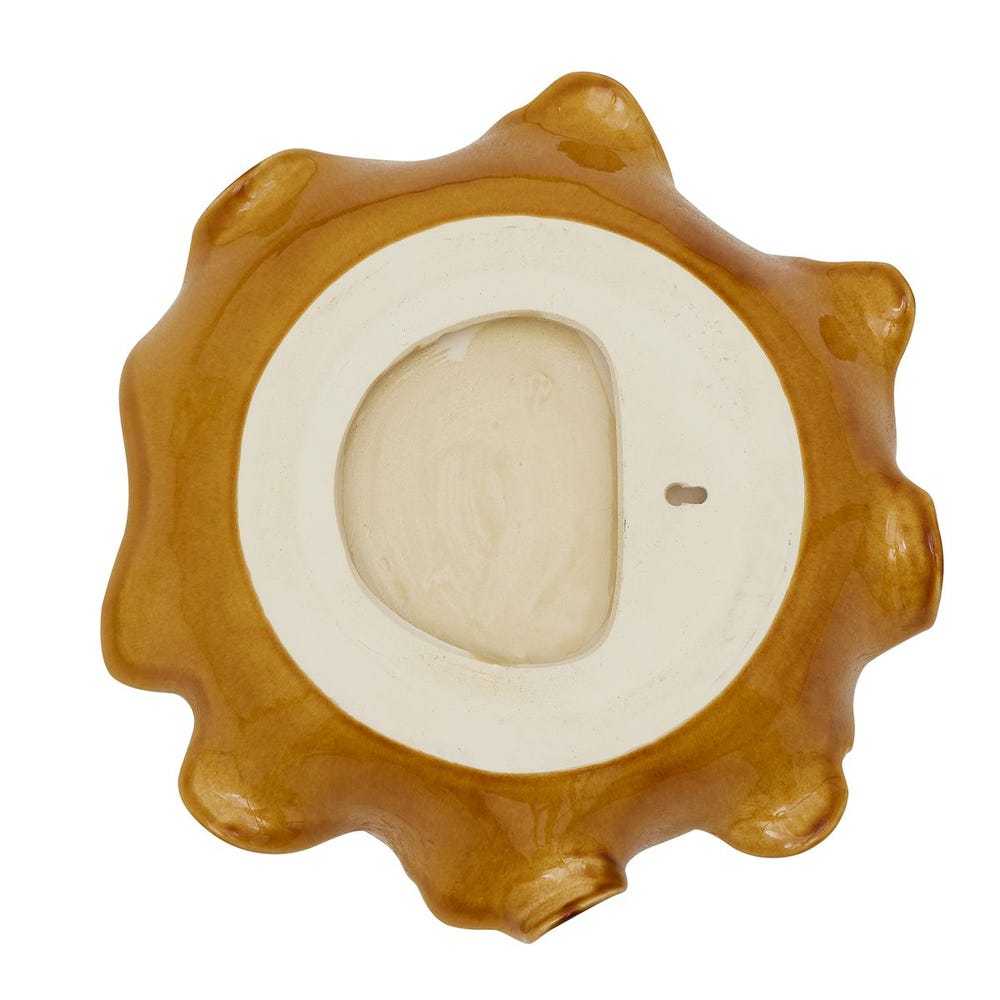 Golden Crest Ruffle Indoor-Outdoor Bowl view 17