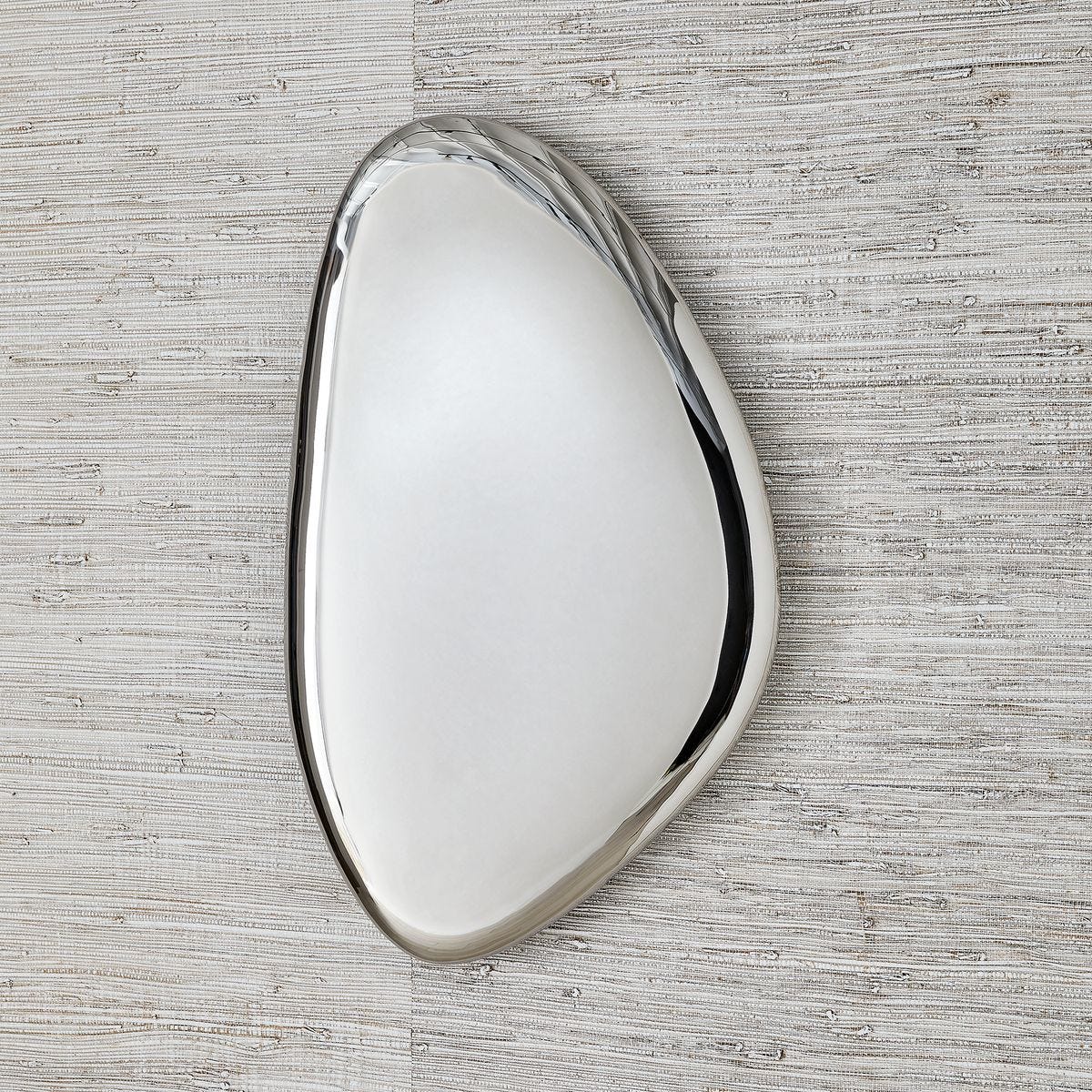 Jelly Bean Wall Sculpture - 26x16 Silver - Uttermost