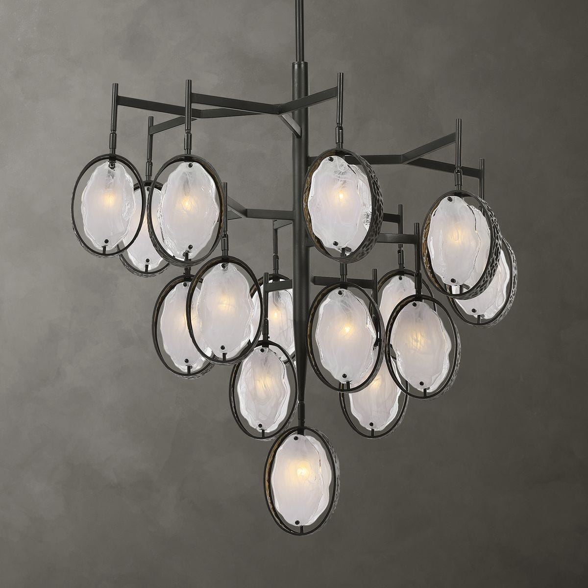 Maxin, 15 Lt Large Chandelier - Uttermost