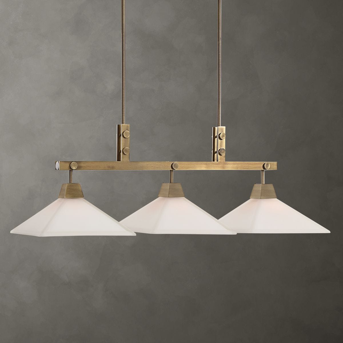 Brookdale, 3 Lt Linear Chandelier - Uttermost