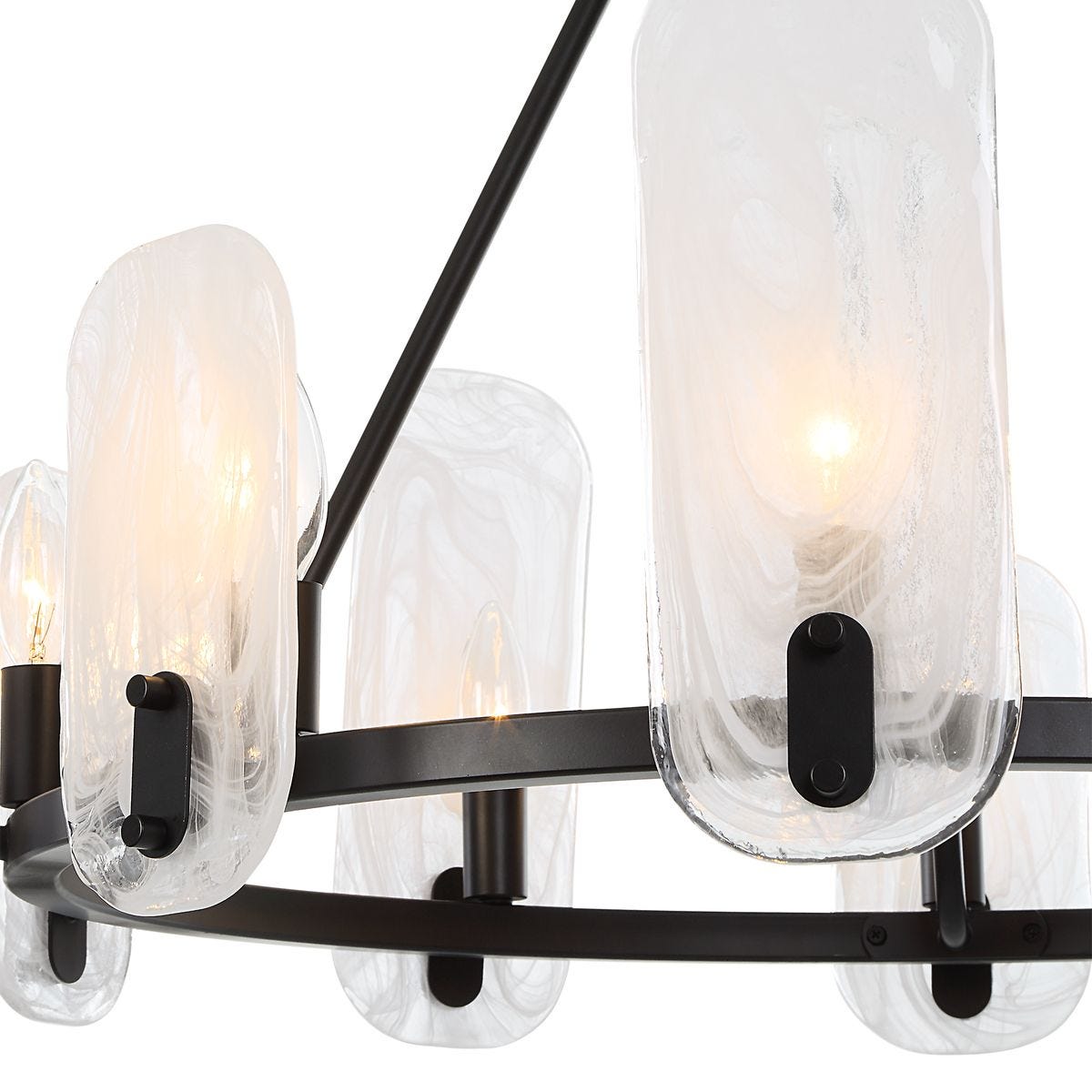 Ellipse, 10 Lt Chandelier - Uttermost