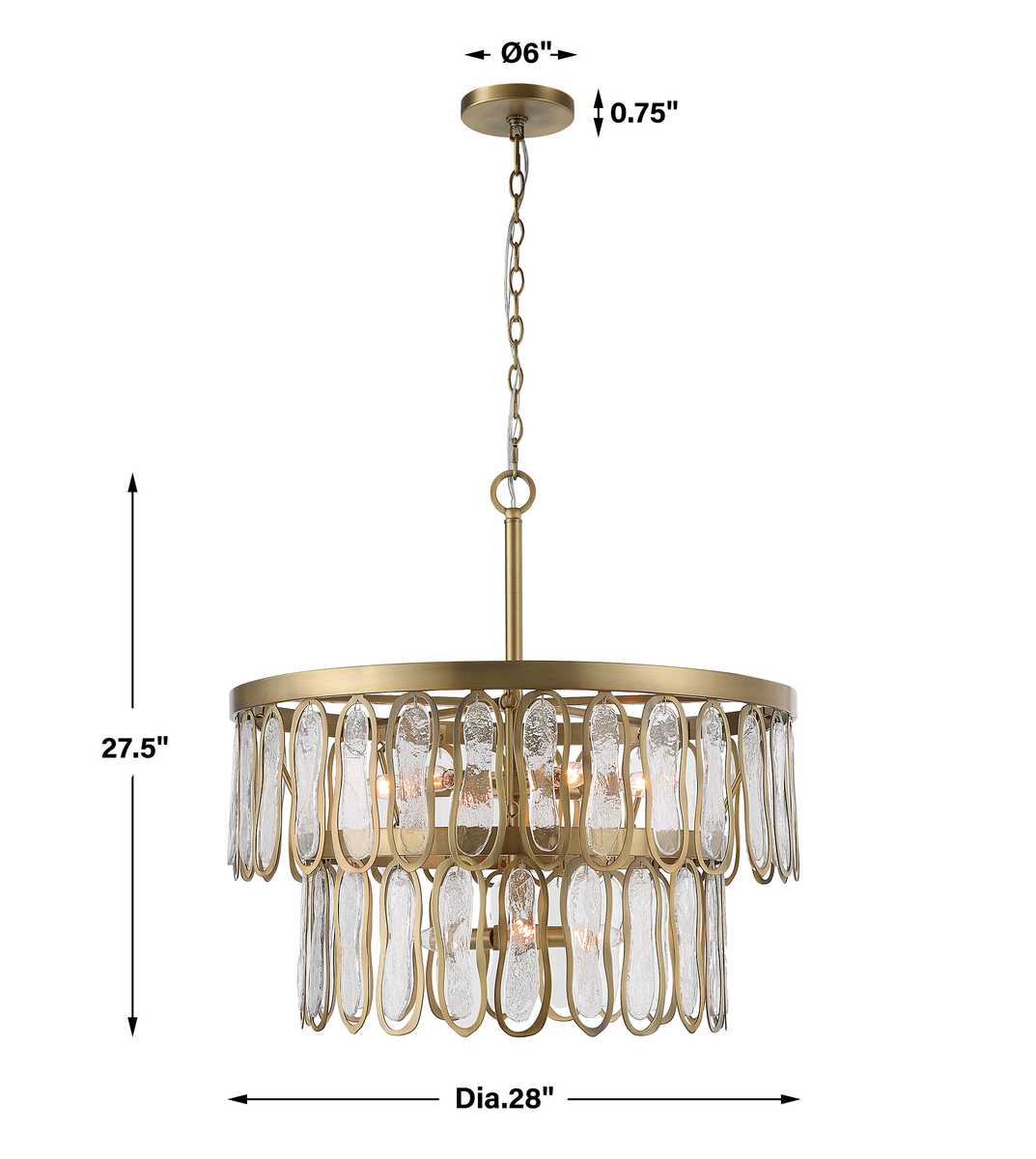 Aurelie, 9 Lt Pendant - Uttermost