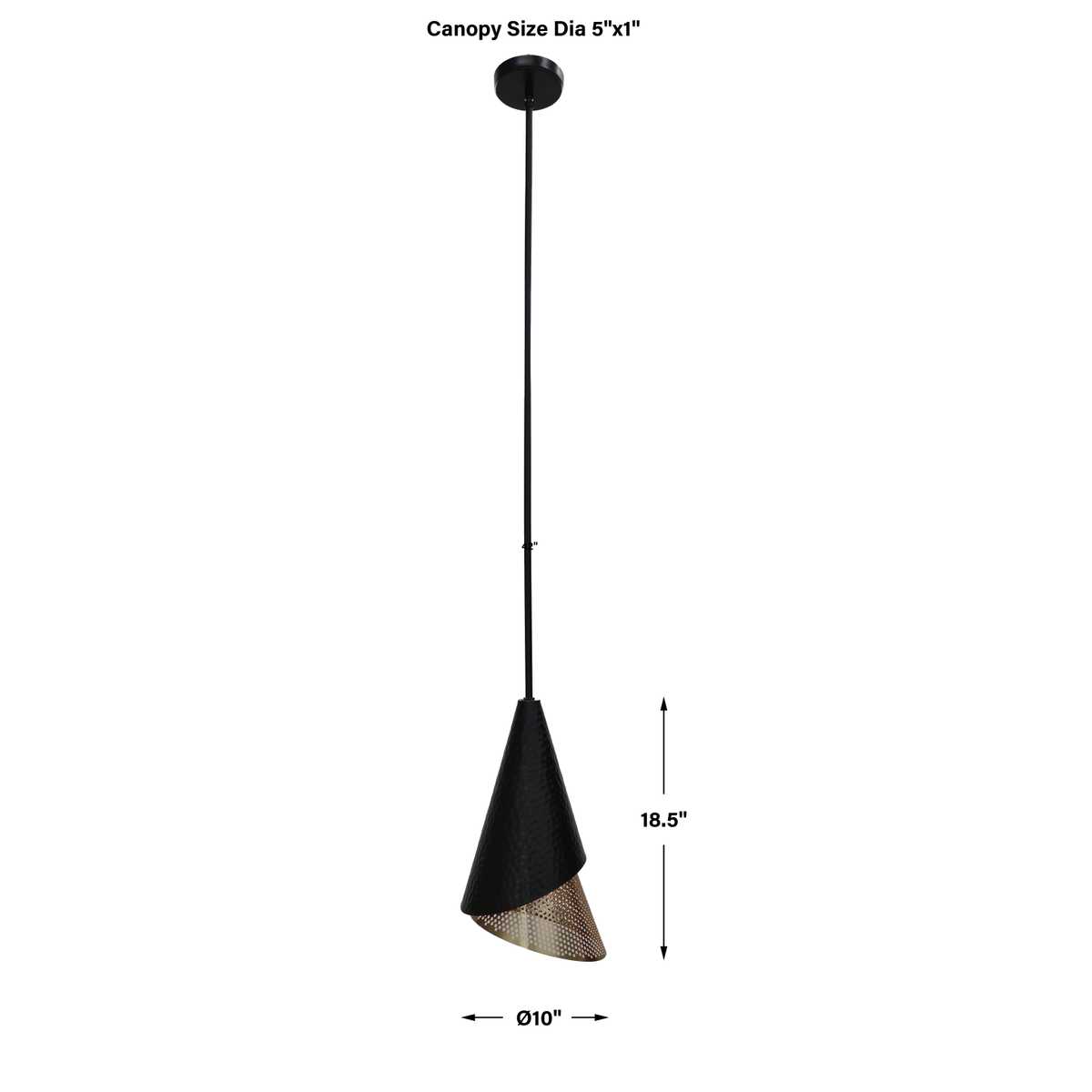 Apollo, 1 Lt Pendant - Uttermost