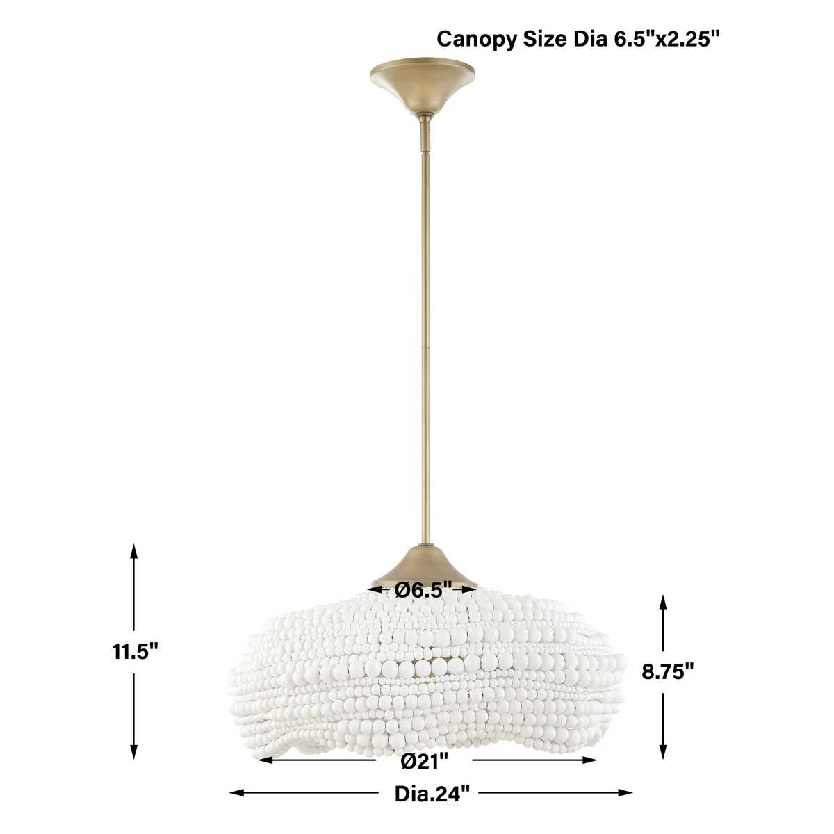 Biddeford, 5 Lt Pendant - Uttermost