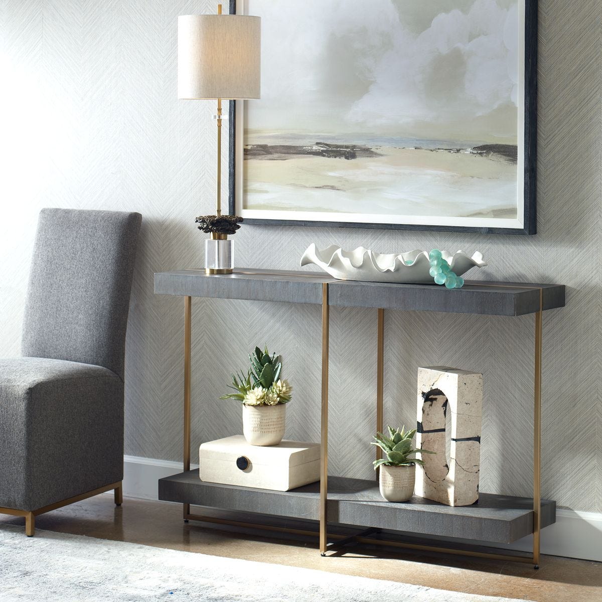 Taja Console Table view 3