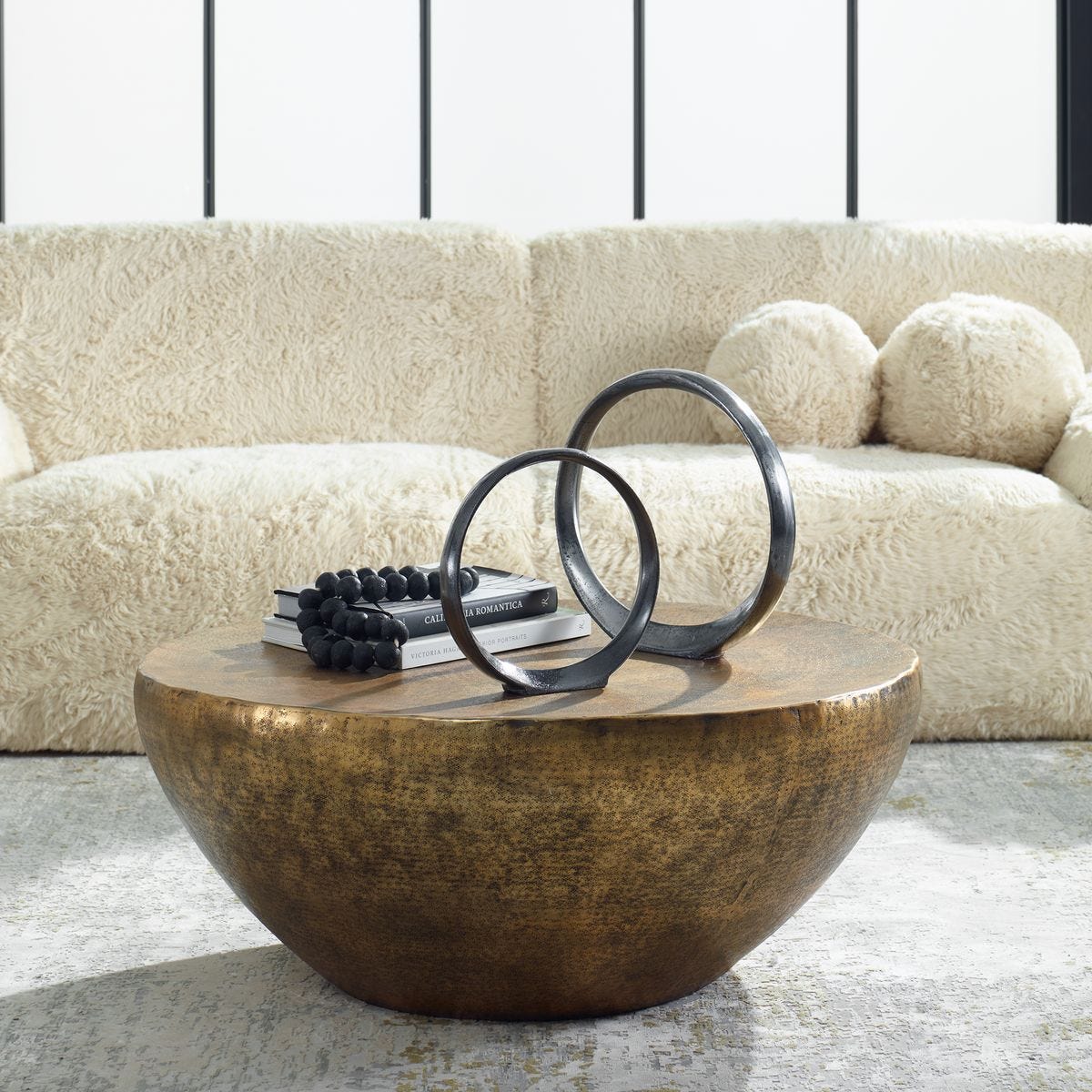 Gilded Dome Coffee Table - Uttermost