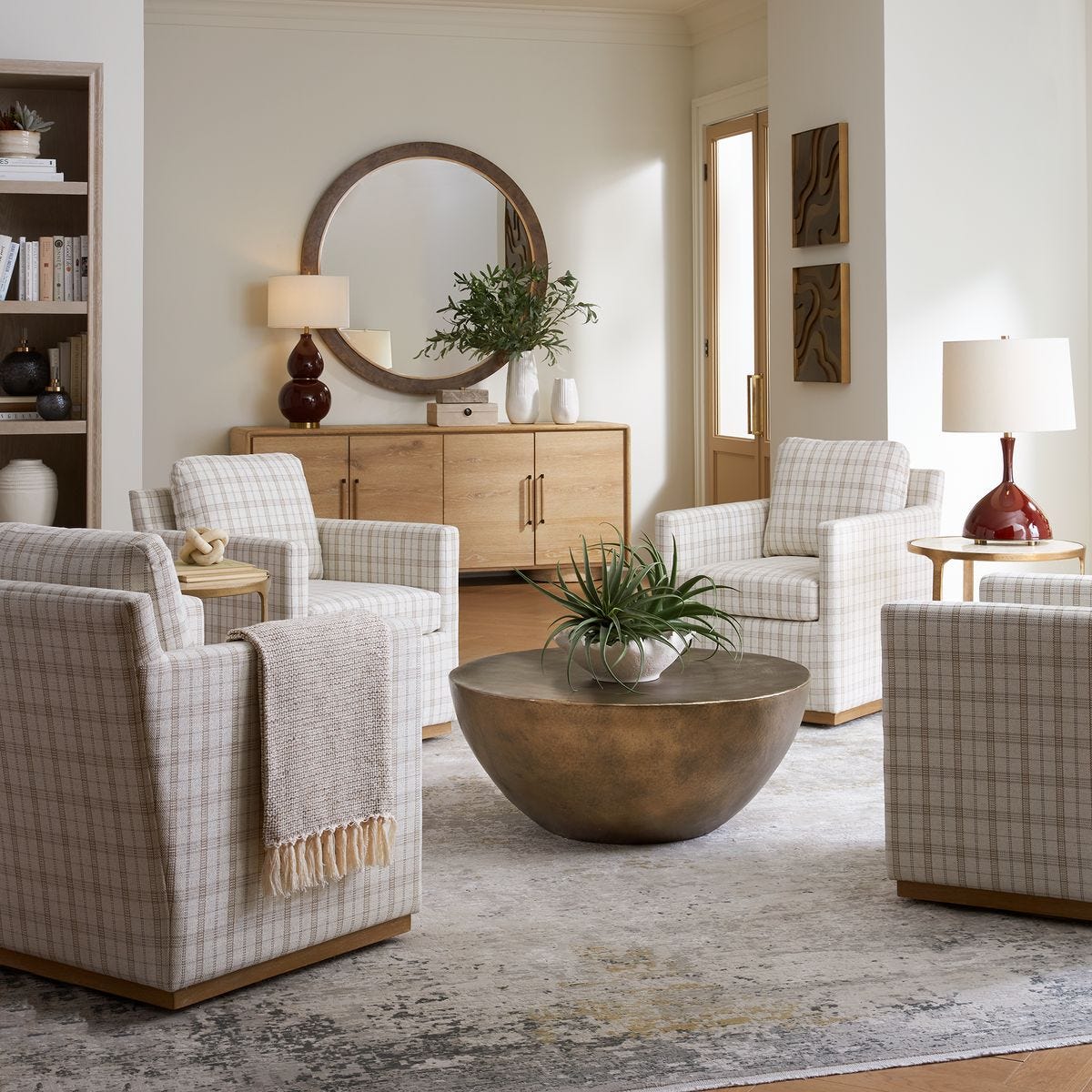 Gilded Dome Coffee Table - Uttermost