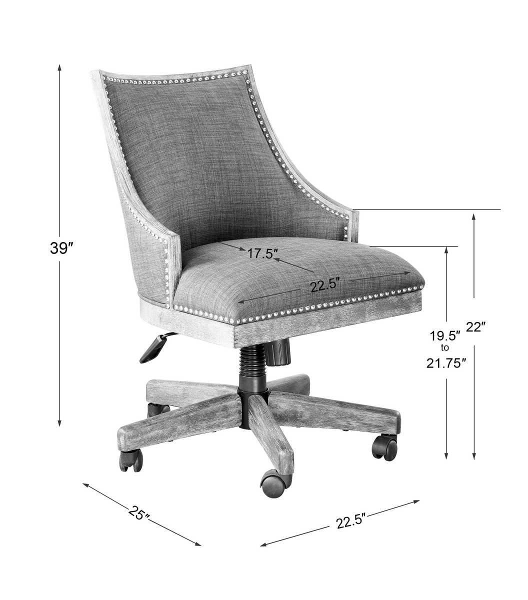 Aidrian Desk Chair - Uttermost