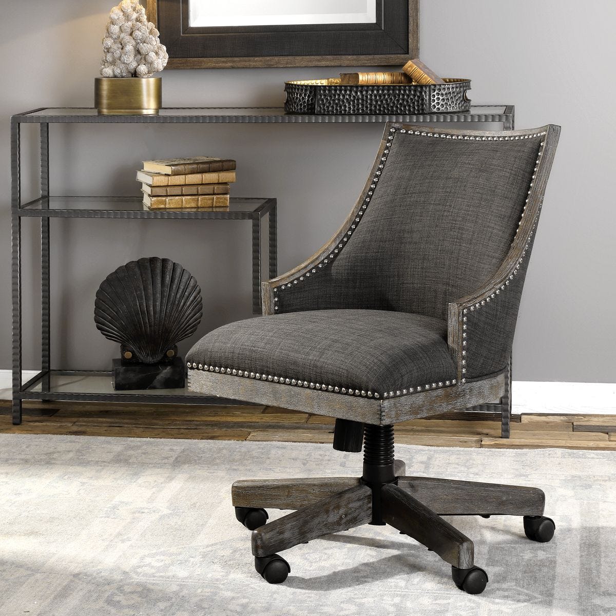Aidrian Desk Chair - Uttermost