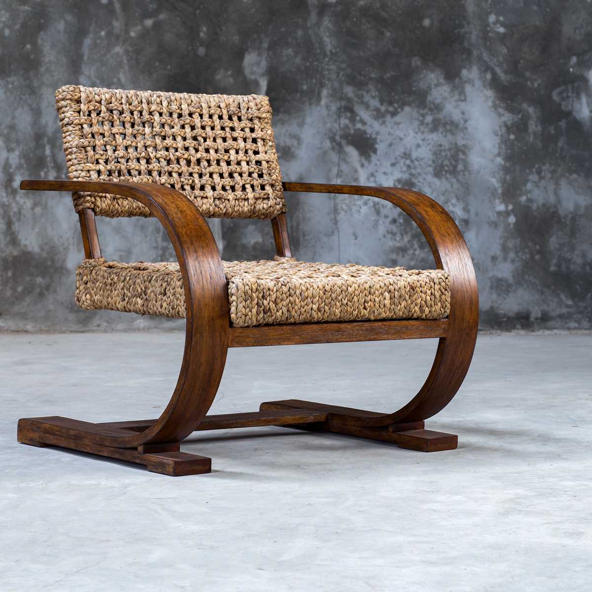 Rehema Accent Chair, Pecan - Uttermost