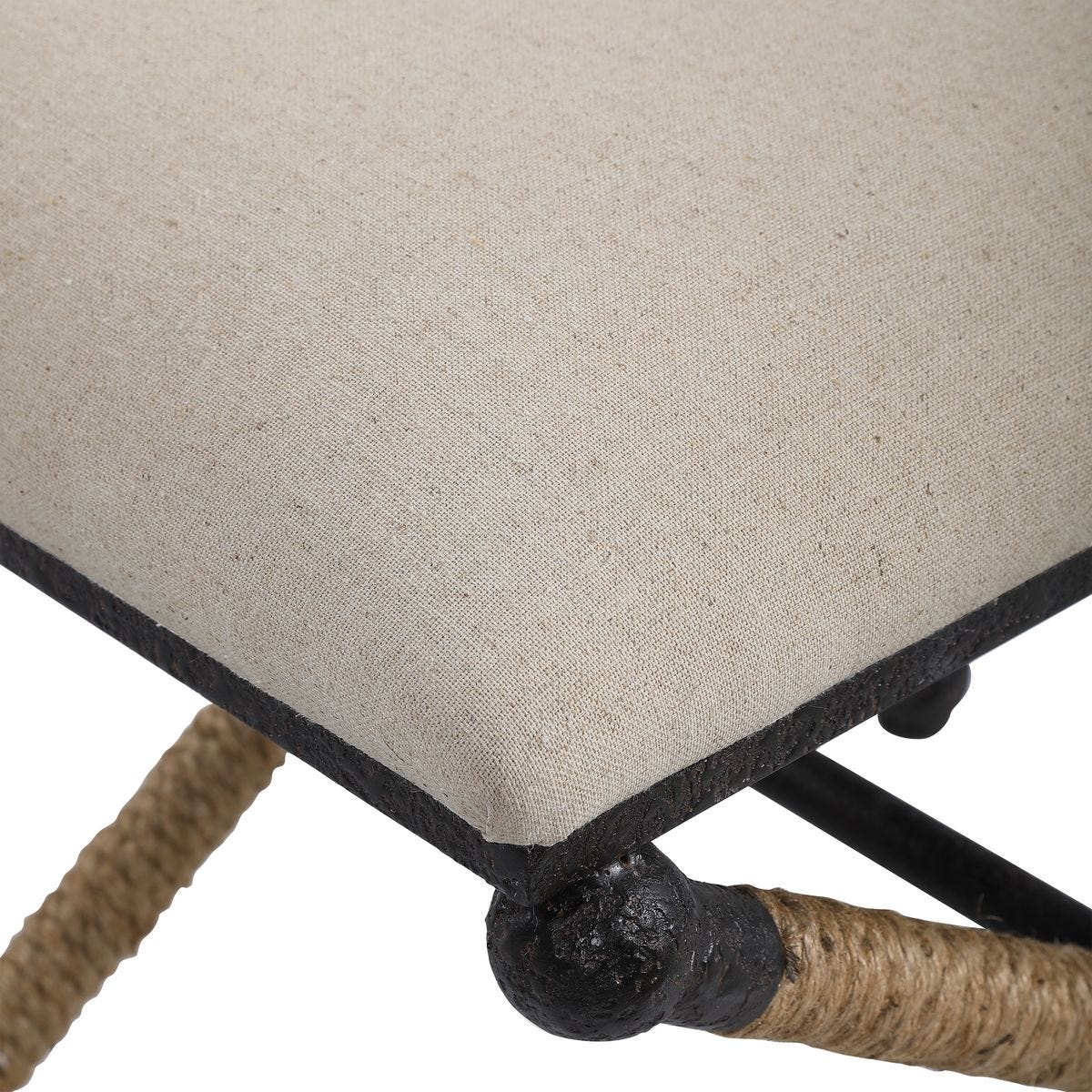 Firth Small Bench, Oatmeal - Uttermost