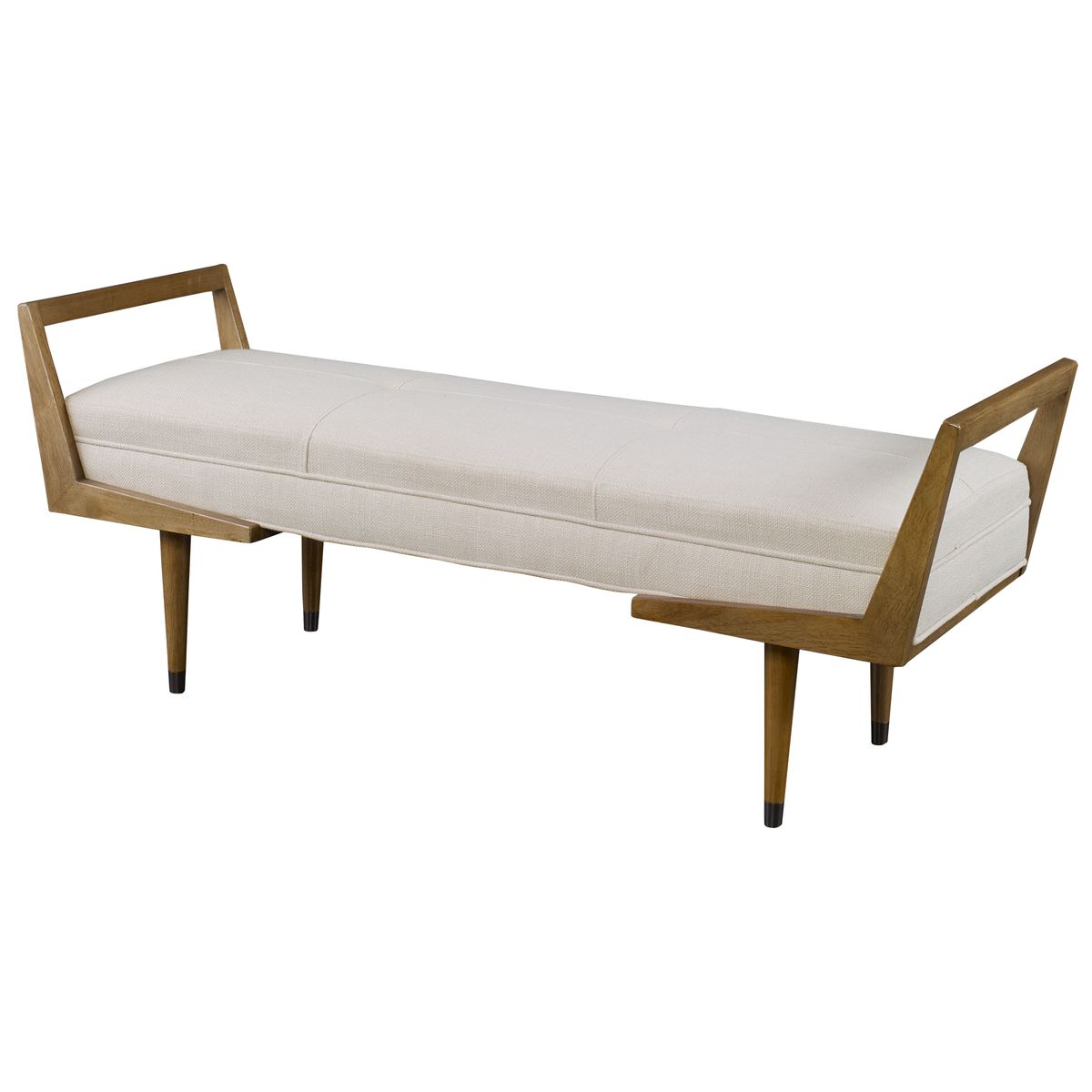 Waylon Bench, Ivory - Uttermost