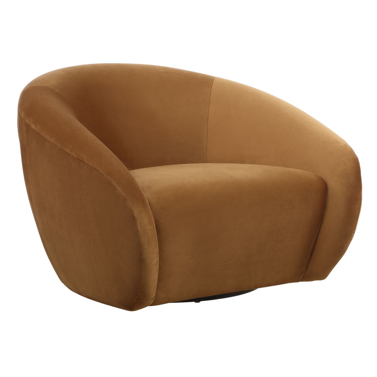 DeSoto Swivel Chair, Hazlenut - Uttermost