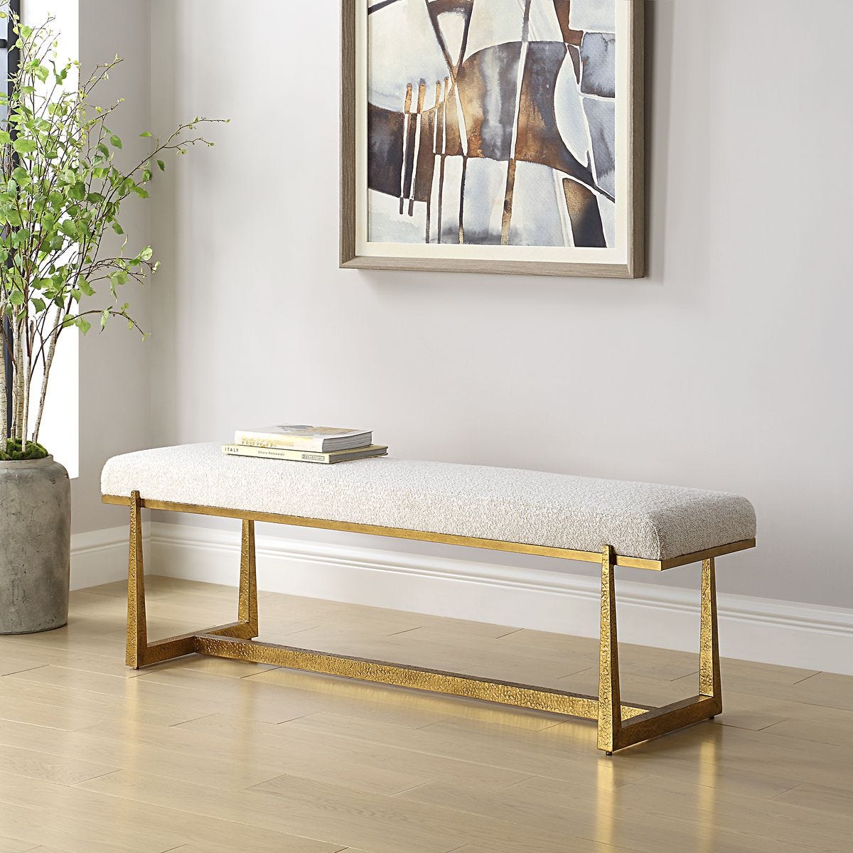 Midas Bench, Gold view 3