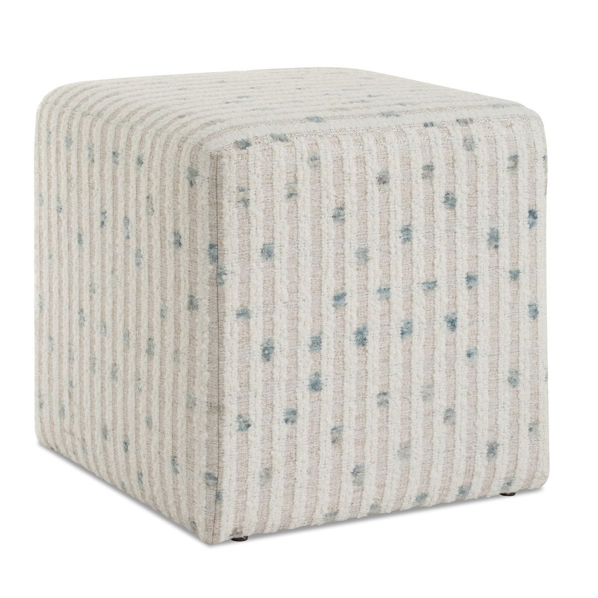 Joie Ottoman, Sea Blue view 2