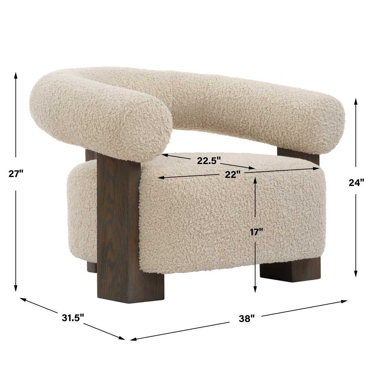 Lennox Accent Chair view 9